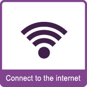 Connect to the internet