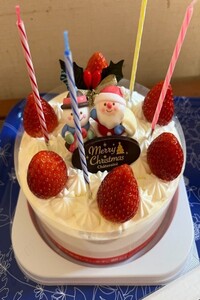 クリスマスケーキ写真