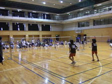 バドミントンの写真