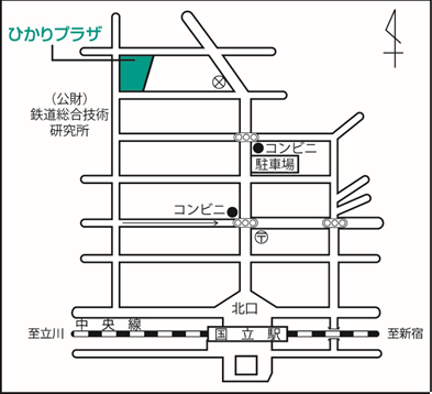 ひかりプラザ地図