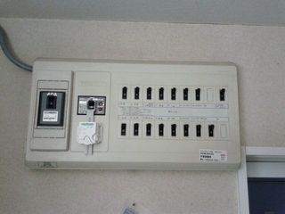 設置可能な分電盤の例の写真