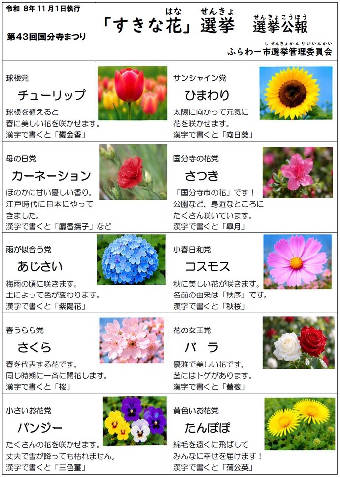 選挙公報