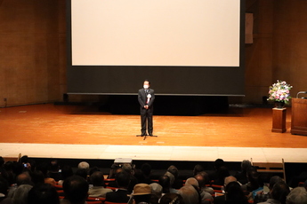 市長挨拶の様子