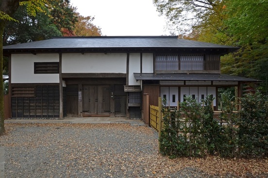 長屋門画像