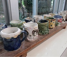 子ども陶芸作品